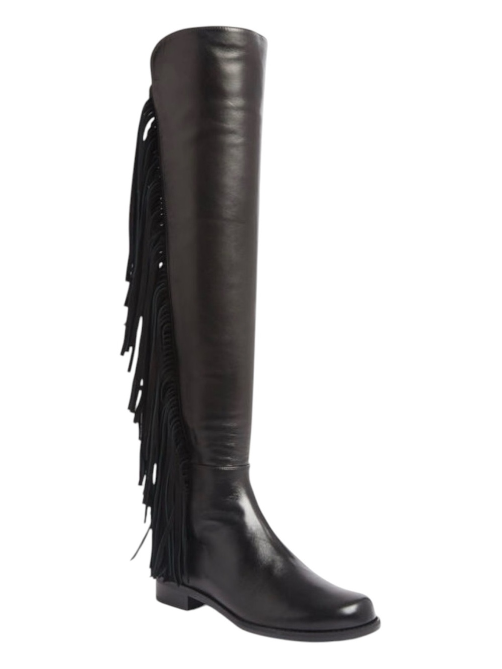 STUART WEITZMAN 5050 Mane Fringe Over-the-Knee Boots